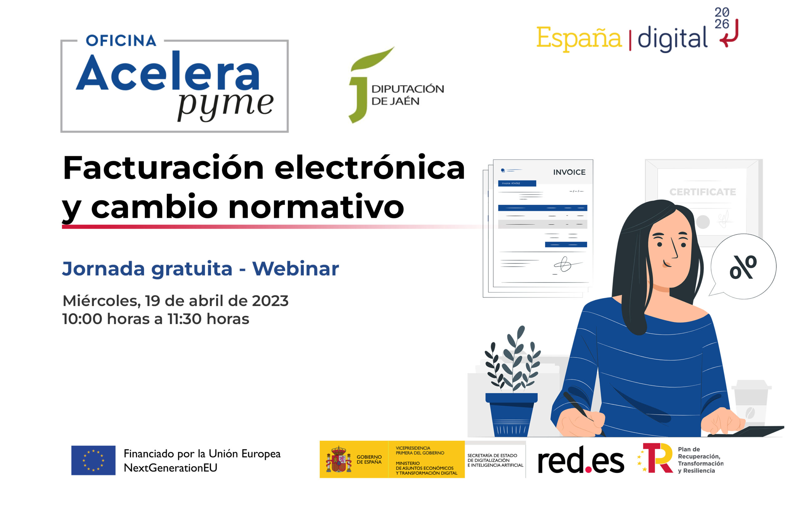 Cartel Facturación electrónica